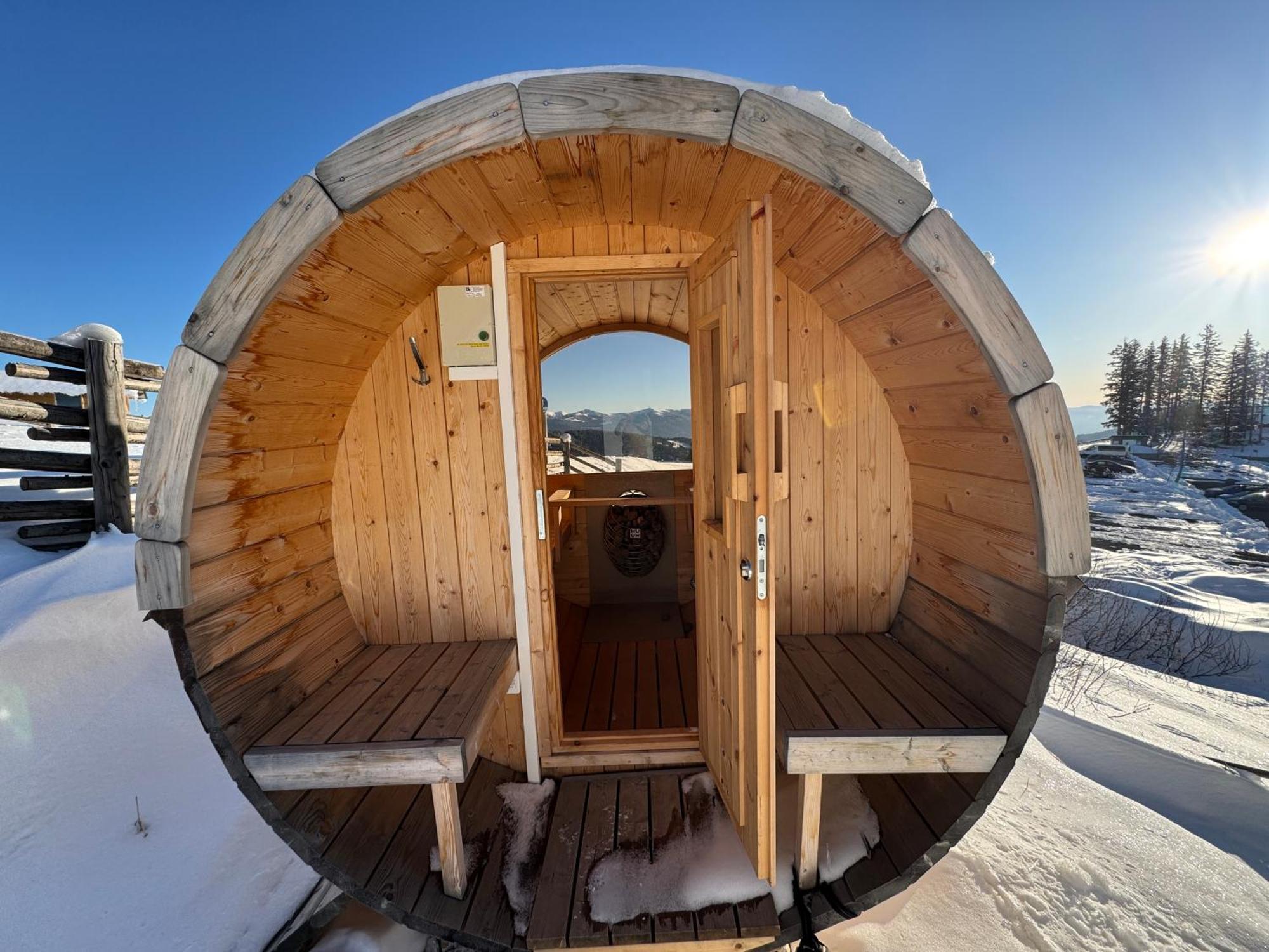 Berglisl - Direkt An Der Schipiste! Neue Ferienwohnung Mit Sauna Klippitztorl Luaran gambar