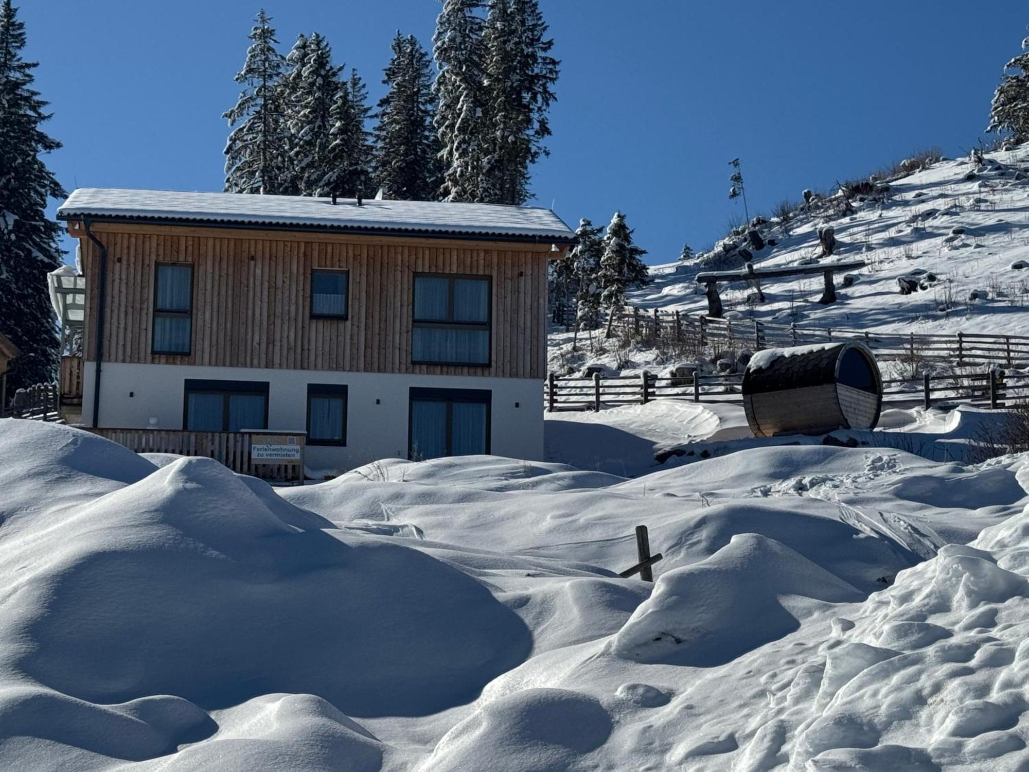Berglisl - Direkt An Der Schipiste! Neue Ferienwohnung Mit Sauna Klippitztorl Luaran gambar