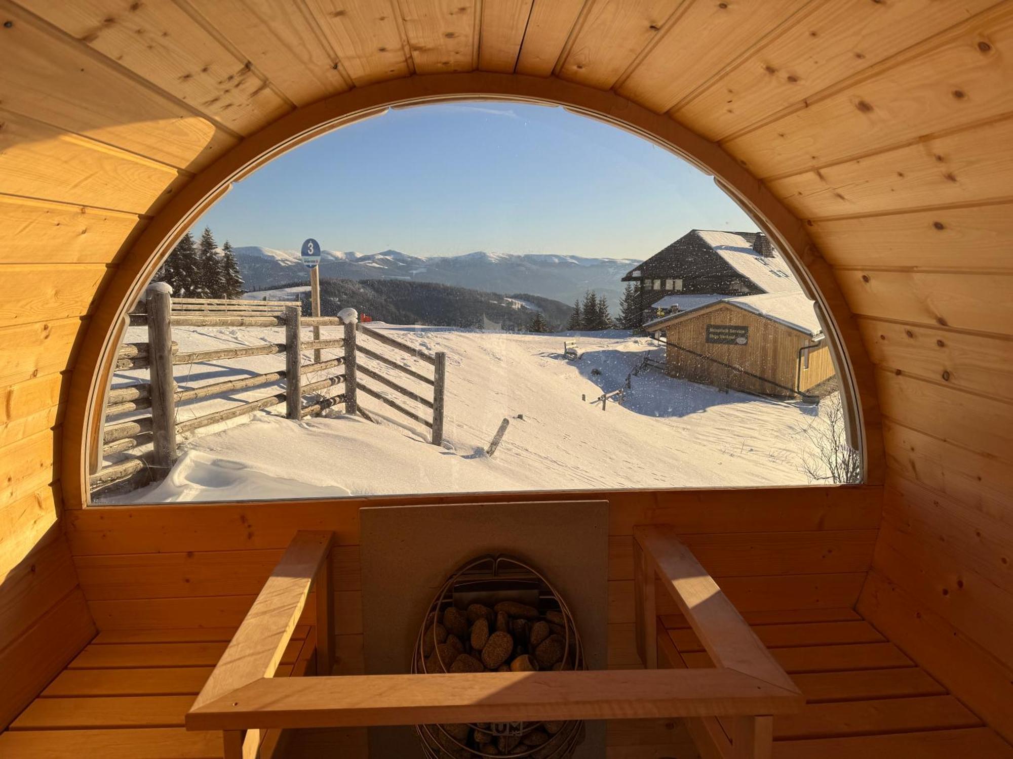 Berglisl - Direkt An Der Schipiste! Neue Ferienwohnung Mit Sauna Klippitztorl Luaran gambar